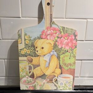 Wilscombe Melamine Cutting Board Cottage Bear